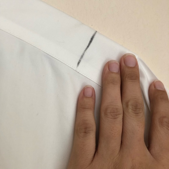 Roundtree & Yorke No-Iron Point Collar Shirt (A) - Picture 4 of 6